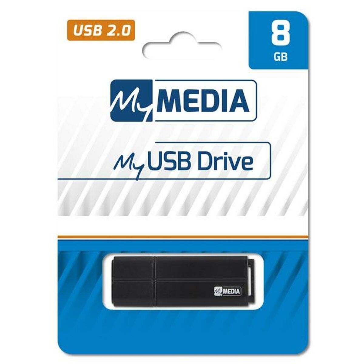 USB atmintukas MyMedia Juoda 8 GB